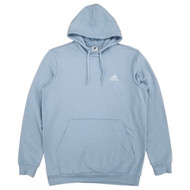 Adidas Men's Big & Tall Light Blue Athletic Pullover Hoodie Sweatshirt