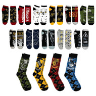 Harry Potter Mens 15 Days of Socks Set 4 Pair Crew 11 Low Cut