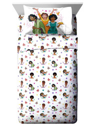 Disney Encanto Kids 4 Pc Full Microfiber Sheet Set, Family Madrigal Bed Sheets