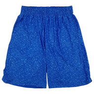 Athletic Works Mens Blue Fire Workout Lounge Knit Jersey Short Small