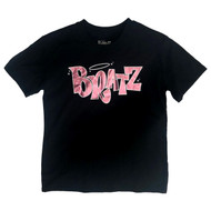 Womens (Jrs) Black & Pink Bratz T-Shirt Tee Shirt