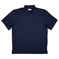 Grand Slam Mens Peacoat Blue Short Sleeve Performance Golf Polo Shirt