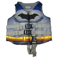 Boys Gray & Blue Batman Life Jacket PDF Vest Child 30-50 Pounds