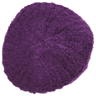 Women's Silky Soft Fuzzy Purple Beret Style Beanie Hat