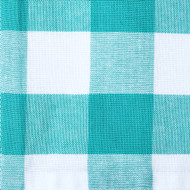 Pioneer Woman Charming Teal Check Table Runner, 14x90