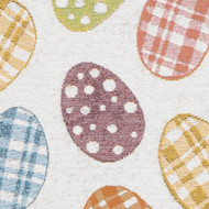 Celebrate Easter Eggs Woven Table Runner, 13"x72"