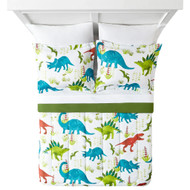 Your Zone Kids Dinosaur Full Bed in a Bag Comforter Set, 7 Piece Dino Bedding