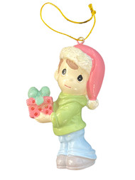 Kurt S Adler Precious Moments Boy 37 Christmas Holiday Ornament