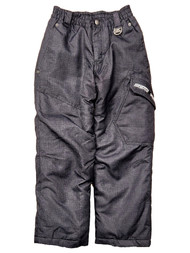 Zero Xposur Boys Black Water & Wind Resistant Insulated Snow, Ski Pants S 7-8