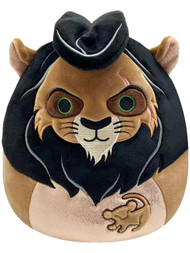 Squishmallows Plush 8 inch Disney Lion King Scar Ultra Soft Stuffed Pal