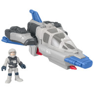 Imaginext Disney Pixar Hyperspeed Explorer XL-01 Spaceship Buzz Lightyear Figure