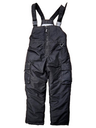 Lifticket Boys Black Snow Bibs Ski & Snowboard Pants Size Small 4