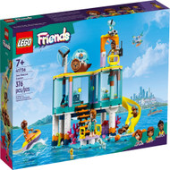 LEGO Friends Sea Rescue Center Building Set with Otters & Turtle #41736, 376 Pc