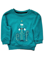Infant & Toddler Boys Green Christmas Elf Movie Crewneck Sweatshirt