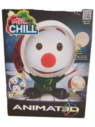 Mr Chill Animated Talking Singing Joking Snowman Christmas Holiday Decoration