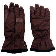 Isotoner Sleek Heat Womens Lightweight Rust Burgundy Touchscreen Winter Gloves