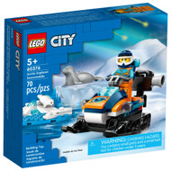 Lego City Arctic Explorer Snowmobile Building Set 60376, 70 Piece