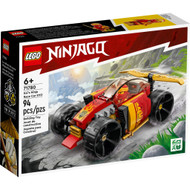 Lego Ninjago Kai's Ninja Race Car EVO, 2 in 1 Vehicle Building Set 71780, 94 Pc