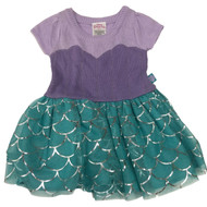 Disney Princess Infant Girls Little Mermaid Ariel Tulle Baby Sweater Dress