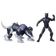 Marvel Mech Strike Mechasaurus Black Panther and Sabre Claw Action Figure Set