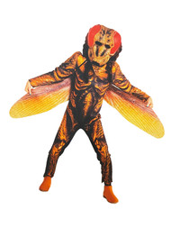 Boys Light Up Cock Roach Jumpsuit With Mask & Wings Halloween Costume