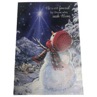 Dayspring He is Found By those who seek Him Christmas Cards Snowman