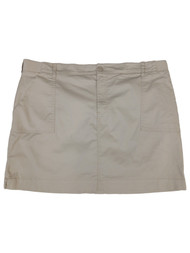 Lee Womens Beige Tan Skort Skirt 22