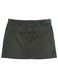 Lee Womens Khaki Green Skort Skirt Size 22