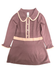 Modern Moments Infant & Toddler Girls Knit Dress Purple Sweater Dress