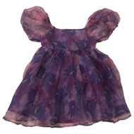 Pokemon Girls Purple Puff Sleeve Gengar Dress