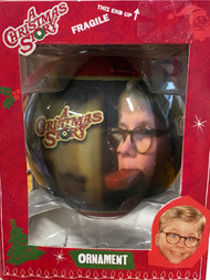 A Christmas Story Ralphie Soap In Mouth Round Ball Christmas Ornament