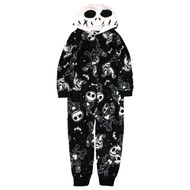 Nightmare Before Christmas Boys Jack Skellington Union Suit 1pc Pajamas