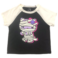 Girls Glow in the Dark Hello Kitty Mummy Halloween T-Shirt Tee Shirt