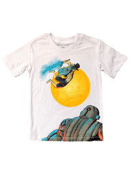 Boys White Roblox Short Sleeve T-Shirt Tee Shirt Size X-Small 4-5