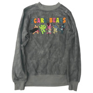 Womens Gray Care Bears Halloween Sweatshirt Sweat Shirt