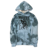 Womens Blue Nightmare Before Christmas Halloween Hoodie Sweatshirt