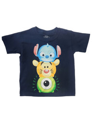 Disney Toddler Boys Blue Stitch, Tigger & Monster Inc T-Shirt Tee Shirt 3T