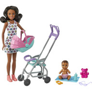 Barbie Skipper Babysitters Dolls Playset with Baby, Stroller & Accessories