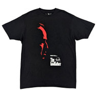 The Godfather Mens Black Short Sleeve Crew Neck Graphic Tee T-Shirt