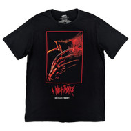 A Nightmare On Elm Street Mens Black Short Sleeve Halloween T-Shirt