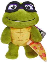 Teenage Mutant Ninja Turtles Mutant Mayhem 8" Donatello with Pizza Plush Animal