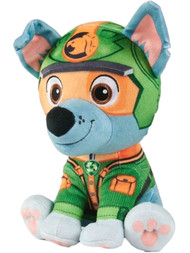 Paw Patrol Jungle Pups Rocky Plush 8" Stuffed Animal Puppy Dog