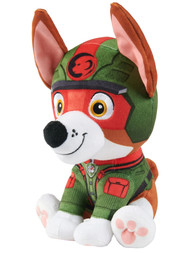 Paw Patrol Jungle Pups Tracker Plush 8" Stuffed Animal Puppy Dog
