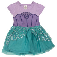 Disney Princess Toddler Girls Little Mermaid Cosplay Ariel Sweater Dress