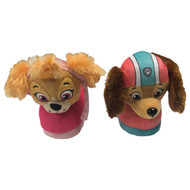 Paw Patrol Toddler Girls Plush Skye & Liberty Puppy Slippers House Shoes