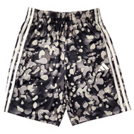 Adidas Boys Black Camo Fast Drying Athletic Basketball Gym Shorts