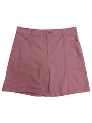 Lee Womens Pink High Rise Shorts With Pockets 18