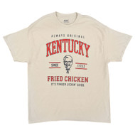 KFC Mens Kentucky Fried Chicken Graphic Tee Short Sleeve T-Shirt