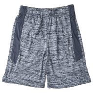 Xersion Boys Gray Side Stripe Athletic Basketball Gym Shorts