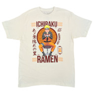 Naruto Shippuden Collection Mens Ichiraku Ramen Graphic Print T-Shirt